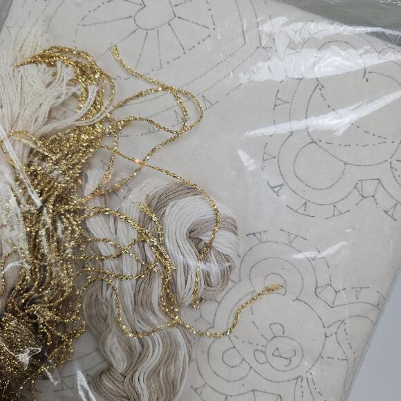 NEW Vintage 1983 Paragon Needlecraft Candlewick 6pc Ornament Kit 6910 Quilted - Picture 5 of 5